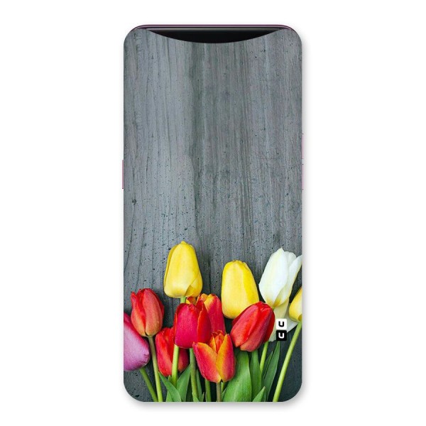 Bloom Grey Back Case for Oppo Find X