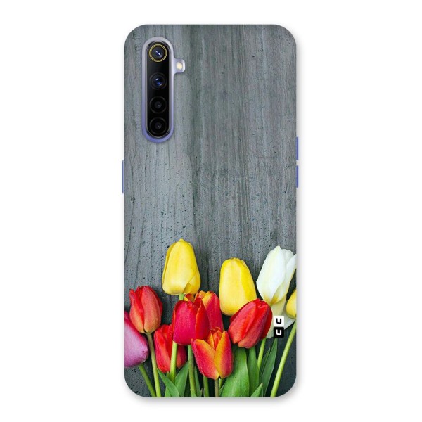 Bloom Grey Back Case for Realme 6