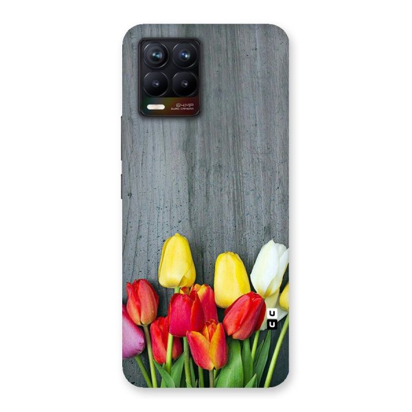 Bloom Grey Back Case for Realme 8