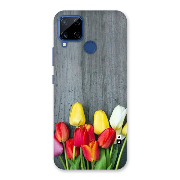 Bloom Grey Back Case for Realme C12