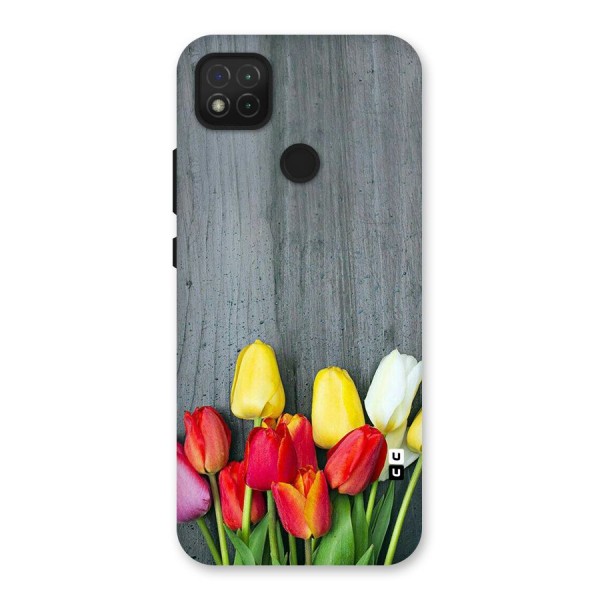 Bloom Grey Back Case for Redmi 9C