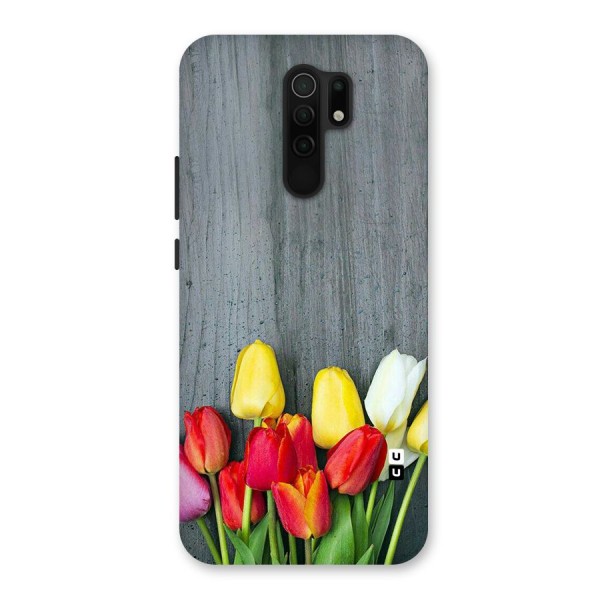 Bloom Grey Back Case for Redmi 9 Prime