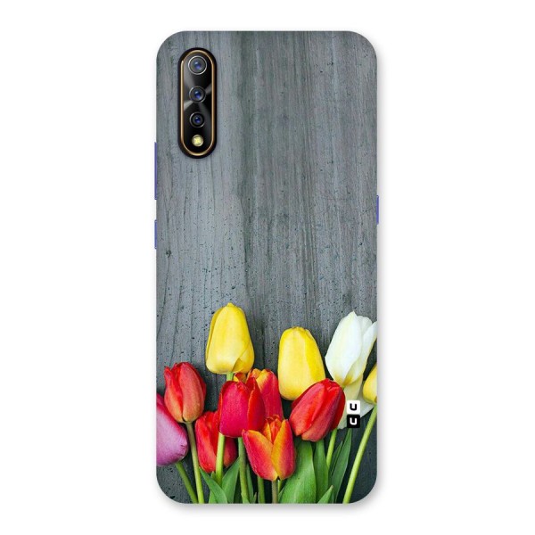 Bloom Grey Back Case for Vivo S1