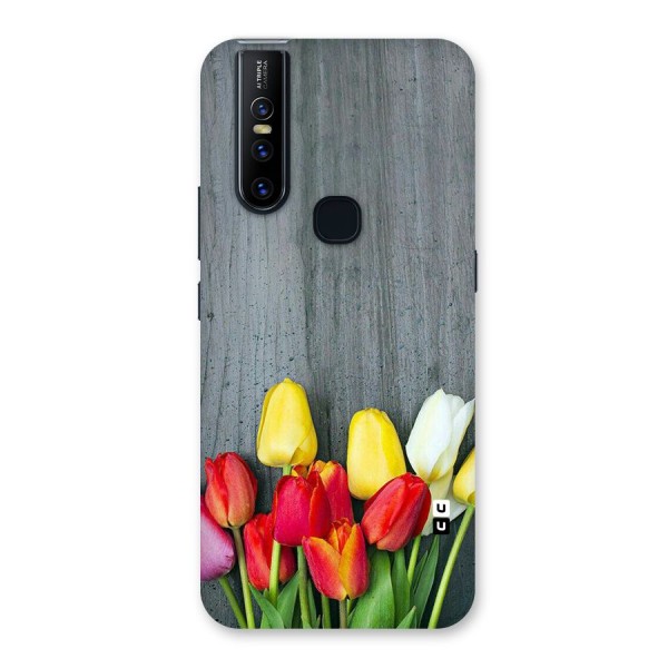 Bloom Grey Back Case for Vivo V15