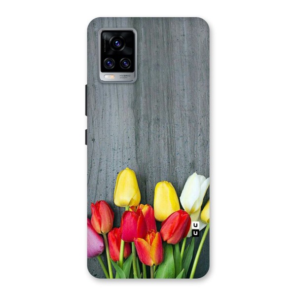 Bloom Grey Back Case for Vivo V20 Pro