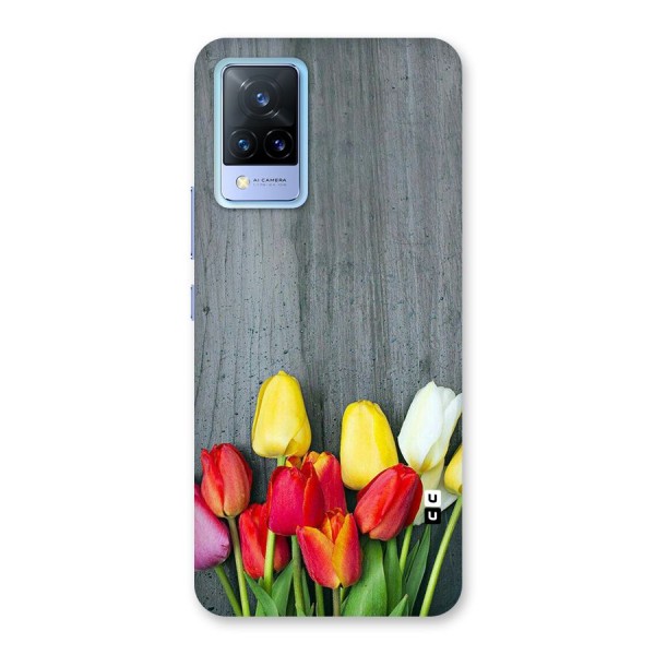 Bloom Grey Back Case for Vivo V21 5G