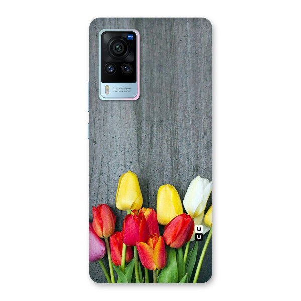 Bloom Grey Back Case for Vivo X60 Pro