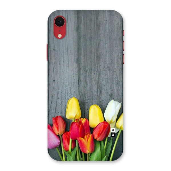 Bloom Grey Back Case for iPhone XR