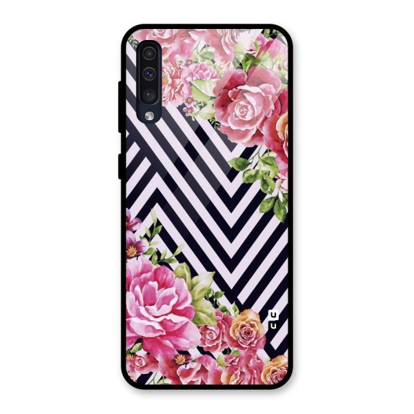 Bloom Zig Zag Glass Back Case for Galaxy A50s