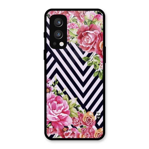 Bloom Zig Zag Glass Back Case for OnePlus Nord 2 5G