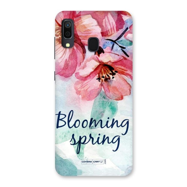 Blooming Spring Back Case for Galaxy A20