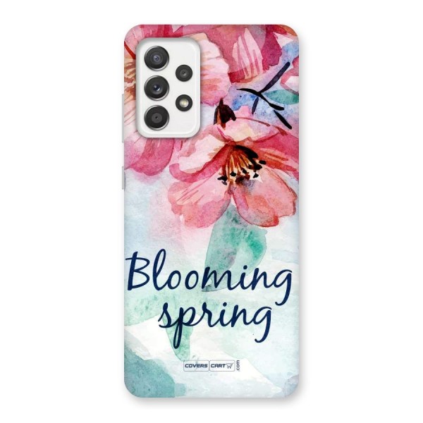 Blooming Spring Back Case for Galaxy A52