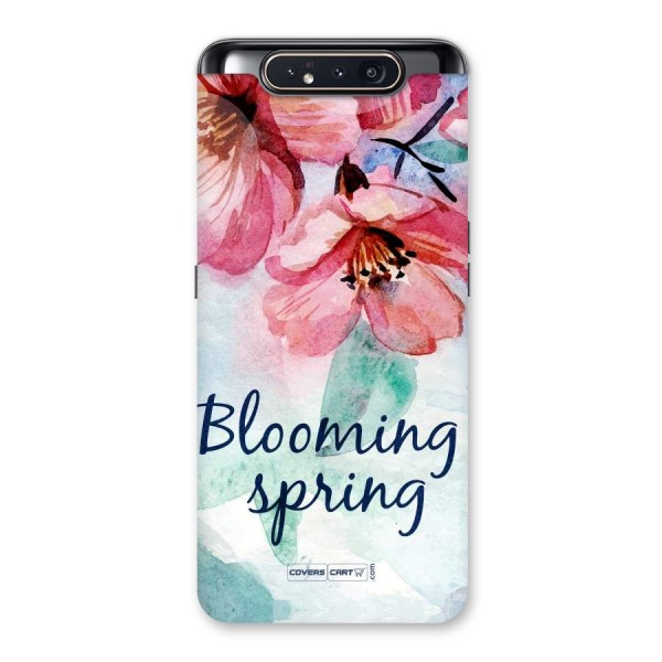 Blooming Spring Back Case for Galaxy A80