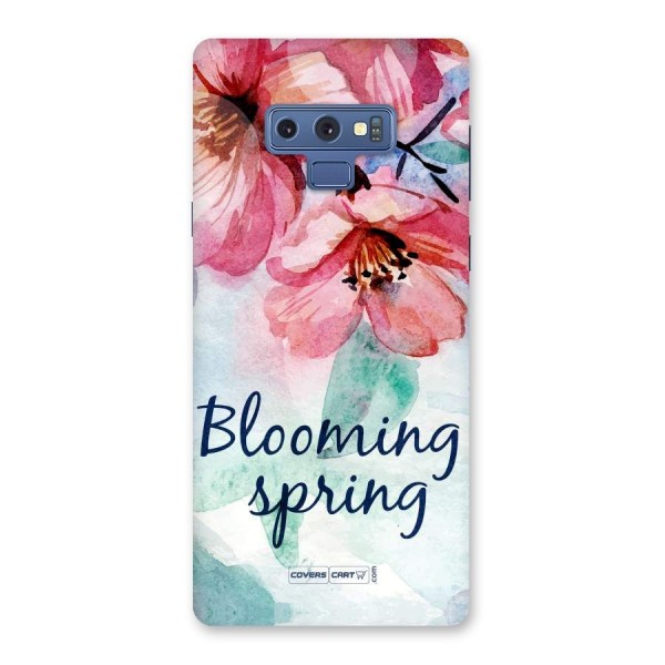 Blooming Spring Back Case for Galaxy Note 9