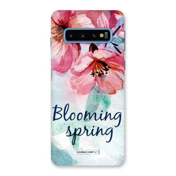 Blooming Spring Back Case for Galaxy S10