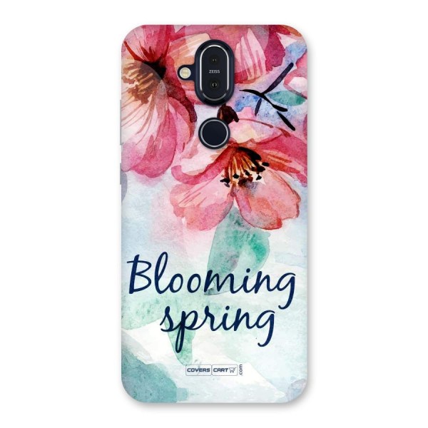 Blooming Spring Back Case for Nokia 8.1