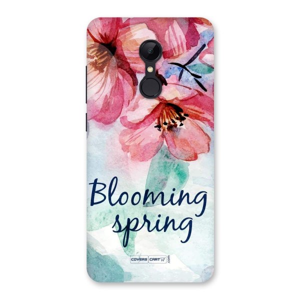 Blooming Spring Back Case for Redmi 5