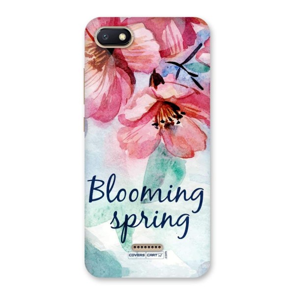 Blooming Spring Back Case for Redmi 6A