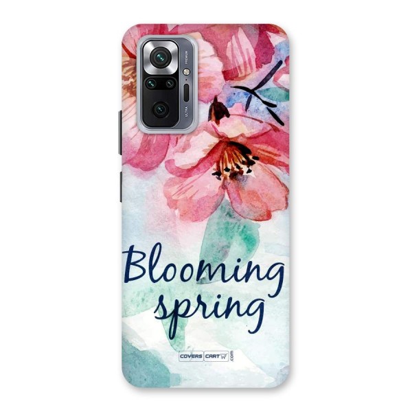 Blooming Spring Back Case for Redmi Note 10 Pro