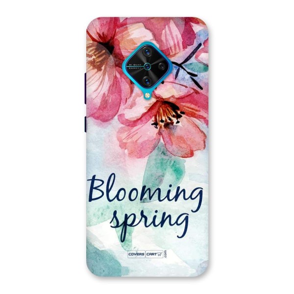 Blooming Spring Back Case for Vivo S1 Pro