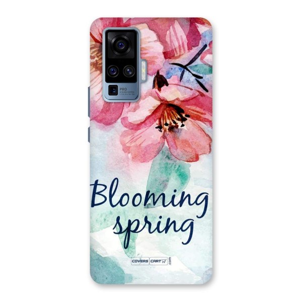 Blooming Spring Back Case for Vivo X50 Pro