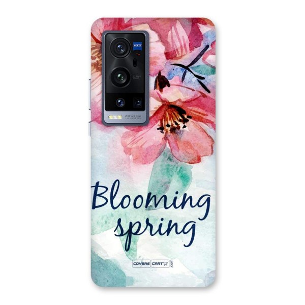 Blooming Spring Back Case for Vivo X60 Pro Plus