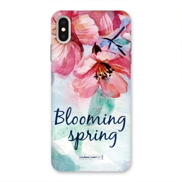 Blooming Spring Back Case for iPhone XS Max