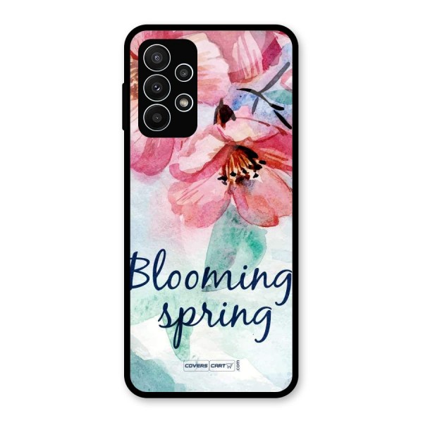 Blooming Spring Glass Back Case for Galaxy A23