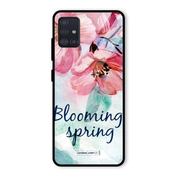 Blooming Spring Glass Back Case for Galaxy A51