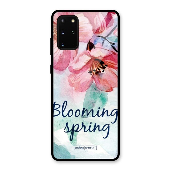 Blooming Spring Glass Back Case for Galaxy S20 Plus