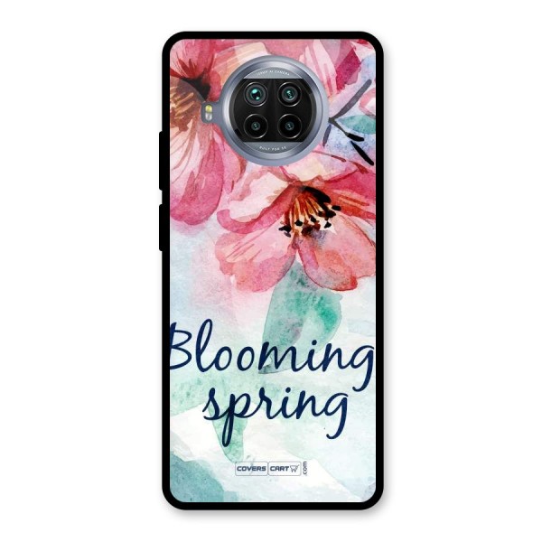 Blooming Spring Glass Back Case for Mi 10i