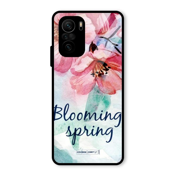 Blooming Spring Glass Back Case for Mi 11X Pro