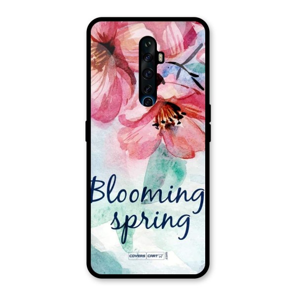 Blooming Spring Glass Back Case for Oppo Reno2 Z