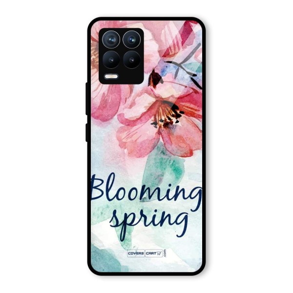 Blooming Spring Glass Back Case for Realme 8 Pro