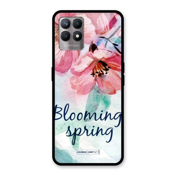 Blooming Spring Glass Back Case for Realme 8i