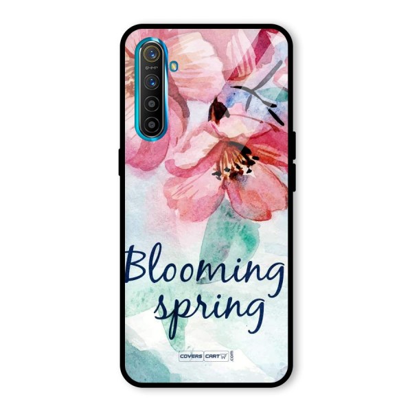 Blooming Spring Glass Back Case for Realme XT