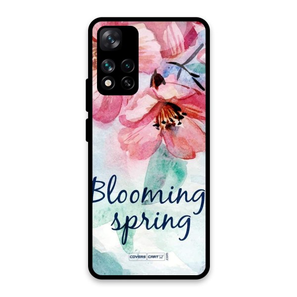 Blooming Spring Glass Back Case for Xiaomi 11i 5G