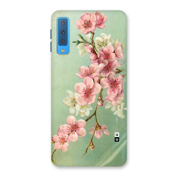 Blossom Cherry Design Back Case for Galaxy A7 (2018)