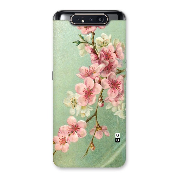 Blossom Cherry Design Back Case for Galaxy A80