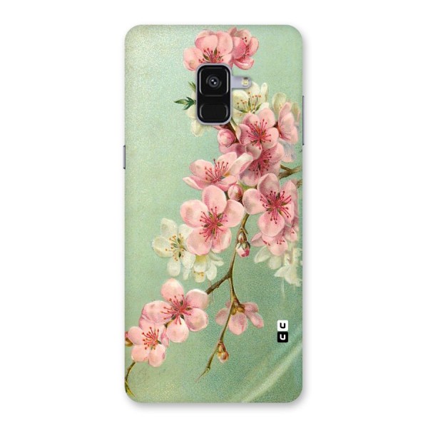 Blossom Cherry Design Back Case for Galaxy A8 Plus