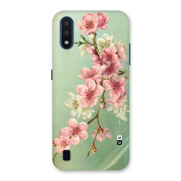 Blossom Cherry Design Back Case for Galaxy M01