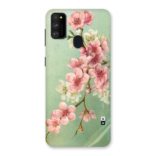 Blossom Cherry Design Back Case for Galaxy M21