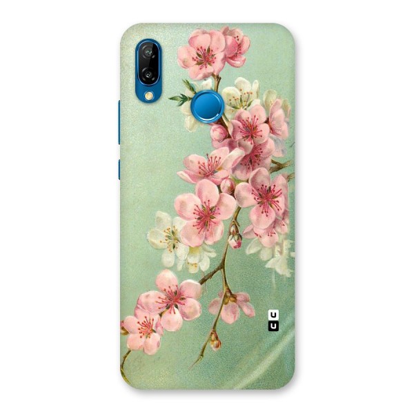 Blossom Cherry Design Back Case for Huawei P20 Lite