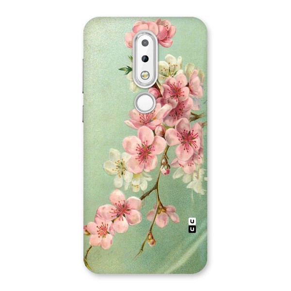 Blossom Cherry Design Back Case for Nokia 6.1 Plus