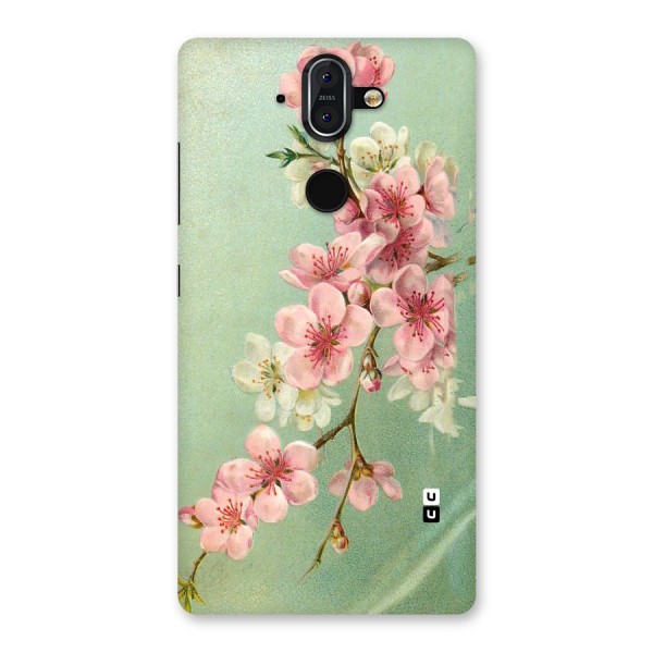 Blossom Cherry Design Back Case for Nokia 8 Sirocco