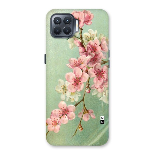 Blossom Cherry Design Back Case for Oppo F17 Pro