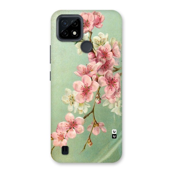 Blossom Cherry Design Back Case for Realme C21