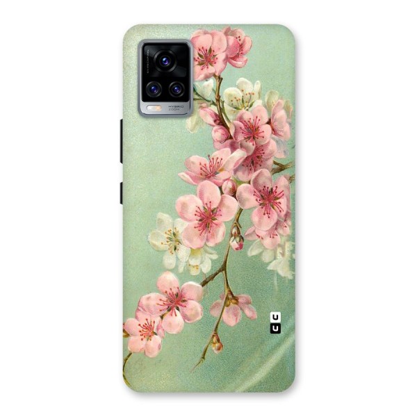 Blossom Cherry Design Back Case for Vivo V20 Pro