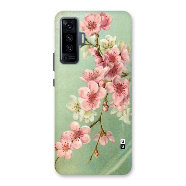 Blossom Cherry Design Back Case for Vivo X50