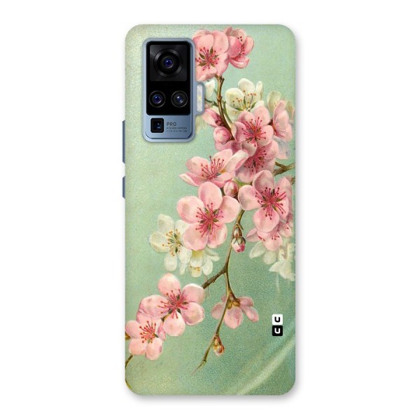 Blossom Cherry Design Back Case for Vivo X50 Pro